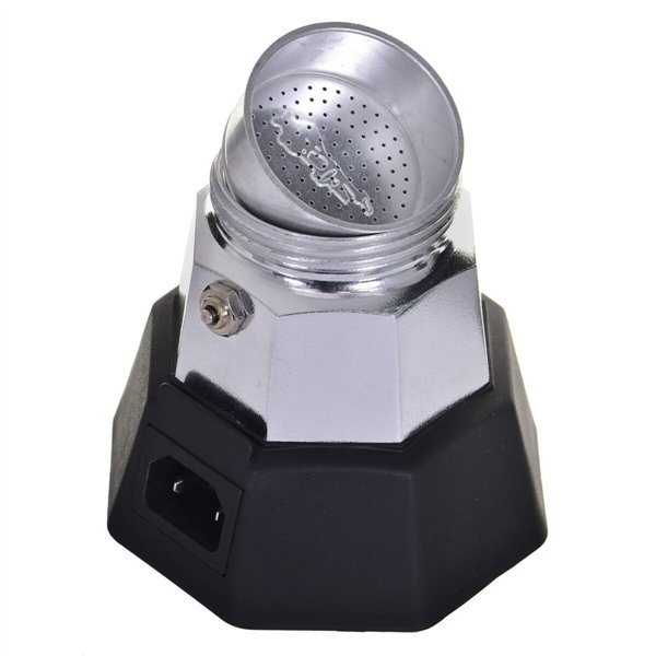 Italian Coffee Pot Bialetti 2778/MR Black Aluminium 90 ml 2 Cups