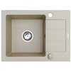 Sink with One Basin Maidsinks Promo Beige