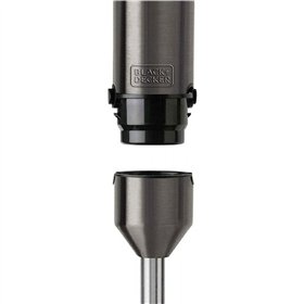 Multifunction Hand Blender with Accessories Black & Decker ES9160140B Black Grey Silver 1200 W