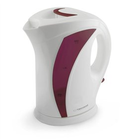 Kettle Esperanza EKK018R White Red Plastic 2200 W 1,7 L
