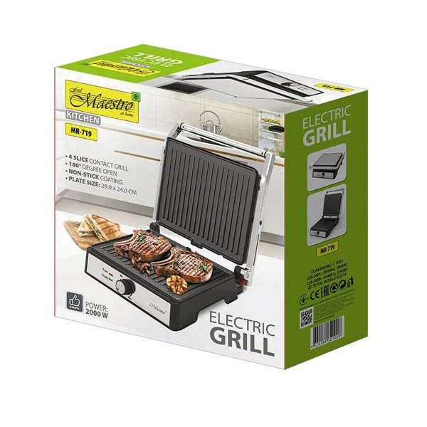 Electric Barbecue Feel Maestro MR-719 2000 W