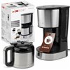 Superautomatic Coffee Maker Clatronic KA 3805 Black Steel 800 W