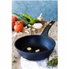 Sauteeing pan BRA A271124 Ø 24 cm Black Aluminium (1 Unit)