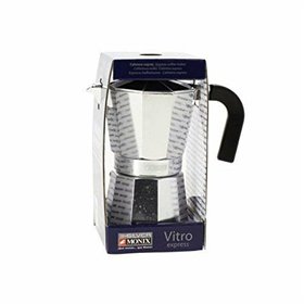 Italian Coffee Pot Monix Braisogona_M620006 Silver Aluminium 6 Cups