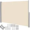 Side awning Springos AW0005 350x180 cm retractable light beige screen