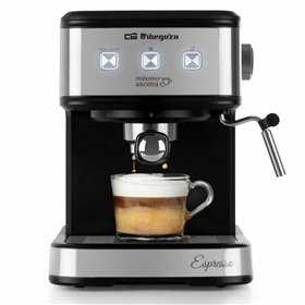 Drip Coffee Machine Orbegozo 18062 Silver