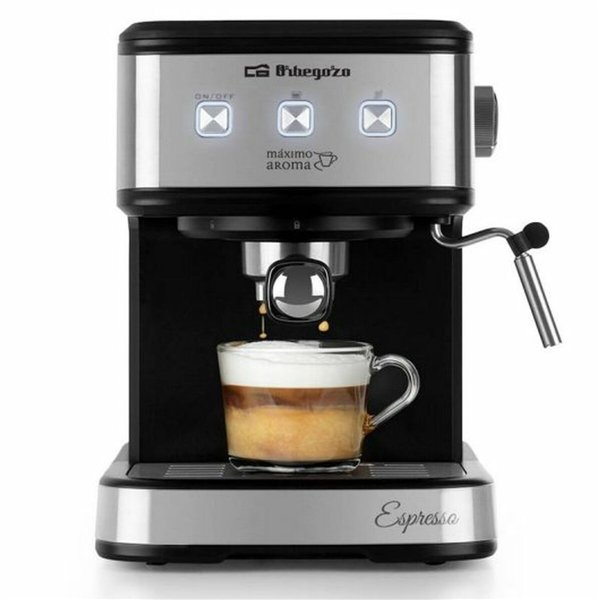 Drip Coffee Machine Orbegozo 18062 Silver