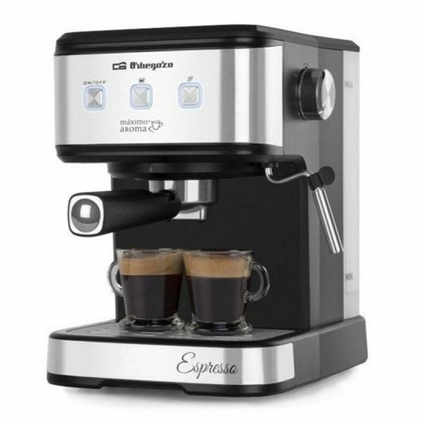 Drip Coffee Machine Orbegozo 18062 Silver