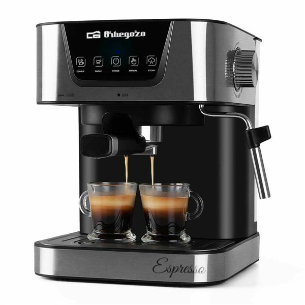 Express Coffee Machine Orbegozo 17535 Black 1050 W 1,5 L