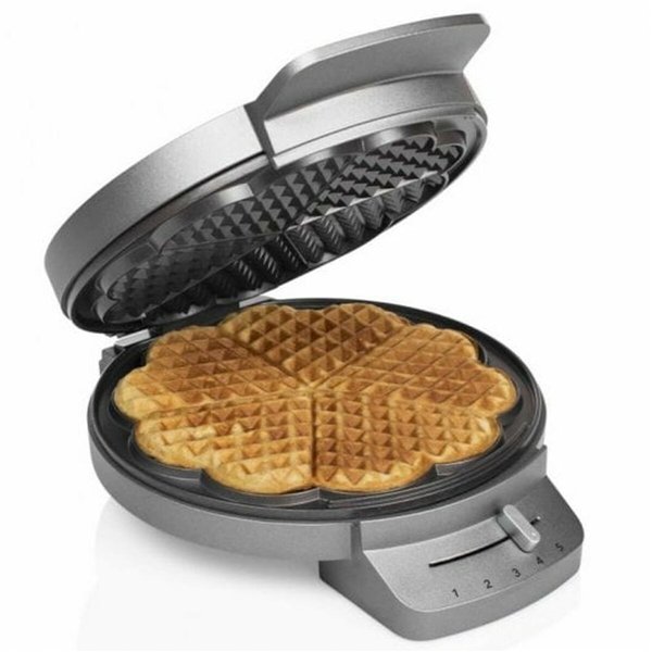 Waffle Maker Princess 01.132380.01.001 1200 W Black Silver Steel