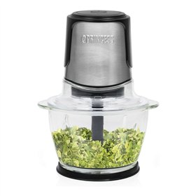 Mincer Princess 221051 Picadora Black Glass Stainless steel 300 W 1 L