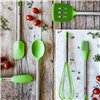 Pasta Spoon BRA A197007 Green Stainless steel