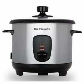 Rice Cooker Orbegozo CO-3025 400 W Black Steel 1 L