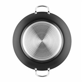 Pan Monix Resistent Plus M371630 Black Stainless steel Aluminium Ø 30 cm