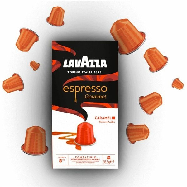 Coffee Capsules Lavazza Espresso Gourmet Caramel 10 Pieces (10 Units)