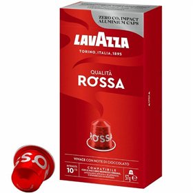 Coffee Capsules Lavazza Qualitá Rossa 10 Pieces (10 Units)