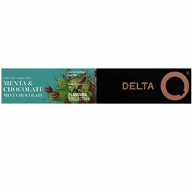 Coffee Capsules Delta Q Delta Menta y Chocolate 10 Pieces (10 Units)