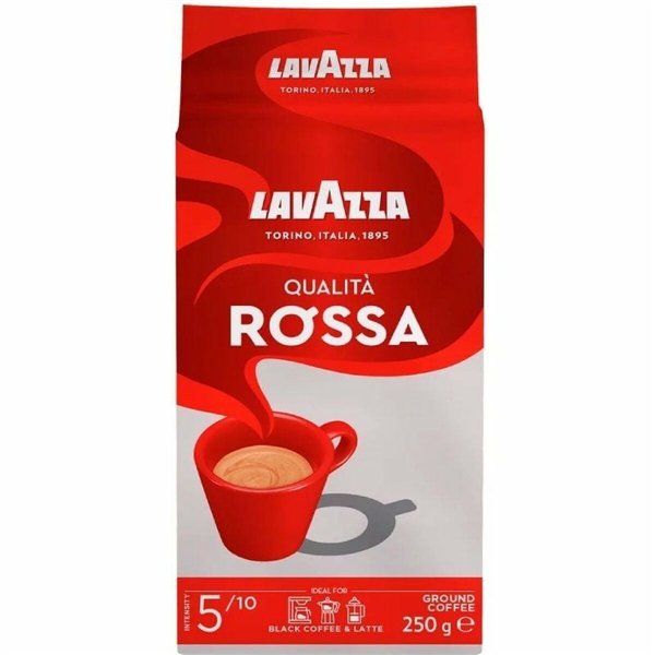 Ground coffee Lavazza Qualità Rossa