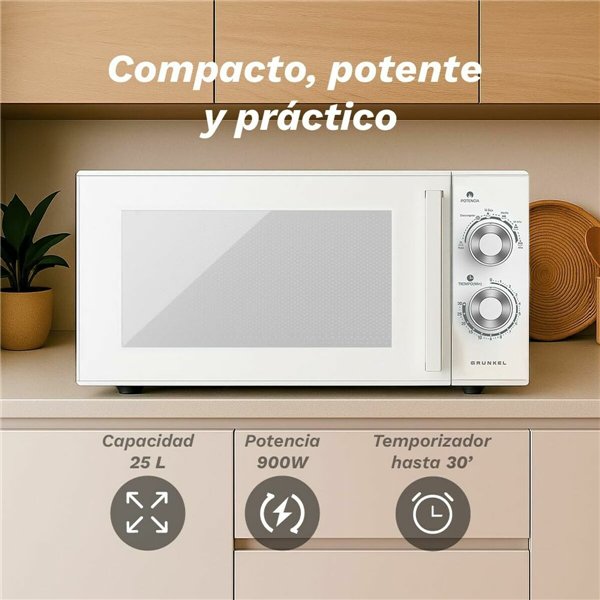 Microwave Grunkel MW-25MG 900 W 25 L White