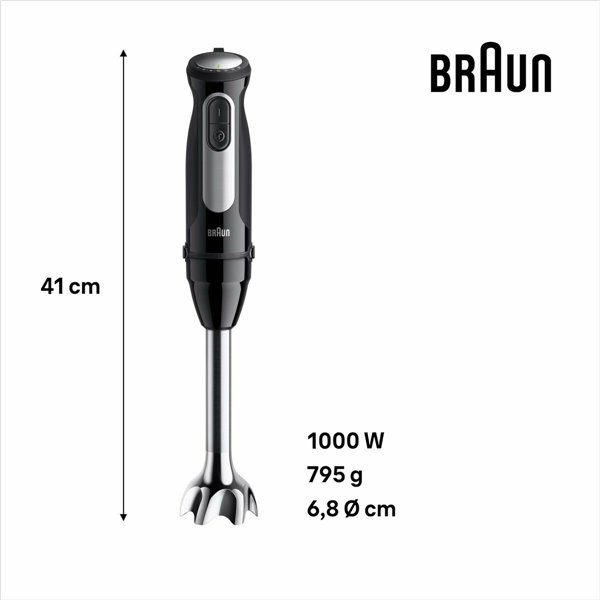 Mini Whisk and Frother Braun MQ55236MBK