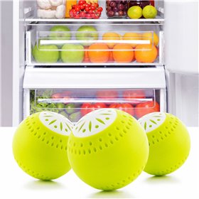 Fridge Eco Balls InnovaGoods 3 Units