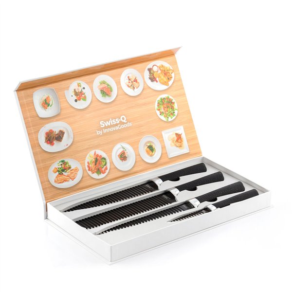 Nažu komplekts Black Shark Swiss·Q Namiutsu InnovaGoods 4 gabali