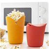 Collapsible Silicone Popcorn Poppers Popbox InnovaGoods (Pack of 2)