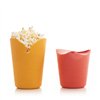 Collapsible Silicone Popcorn Poppers Popbox InnovaGoods (Pack of 2)