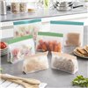 Set of Reusable Hermetically-sealed Bags Zags InnovaGoods 6 Units