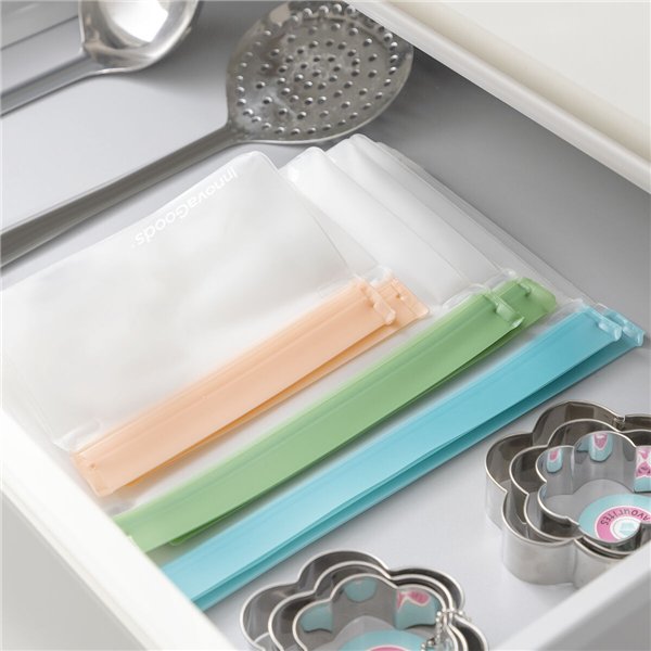 Uudelleenkäytettävien hermeettisesti suljettujen pussien setti Zags InnovaGoods 6 kpl