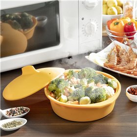 Многофункциональная силиконовая пароварка с рецептами Silicotte InnovaGoods