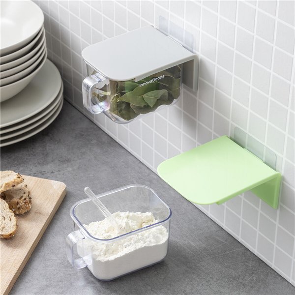 Removable Adhesive Kitchen Containers Handstore InnovaGoods 2 Units
