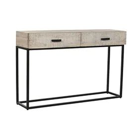 Hall Home ESPRIT White 120 x 30 x 76 cm