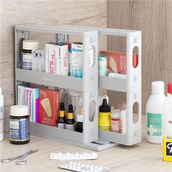 Bīdāms un grozāms garšvielu organizators Rispick InnovaGoods