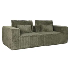 Sofa Home ESPRIT Green Scandi 220 x 158 x 91 cm