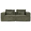 Sofa Home ESPRIT Green Scandi 220 x 158 x 91 cm
