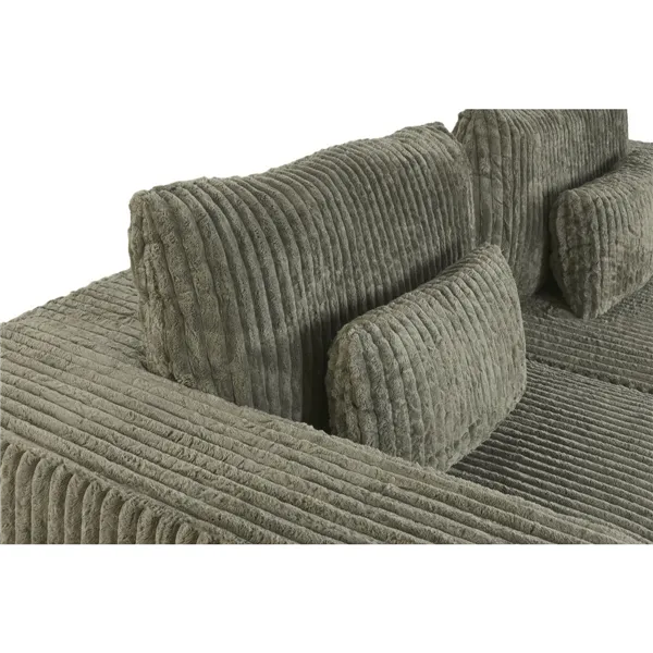 Sofa Home ESPRIT Green Scandi 220 x 158 x 91 cm