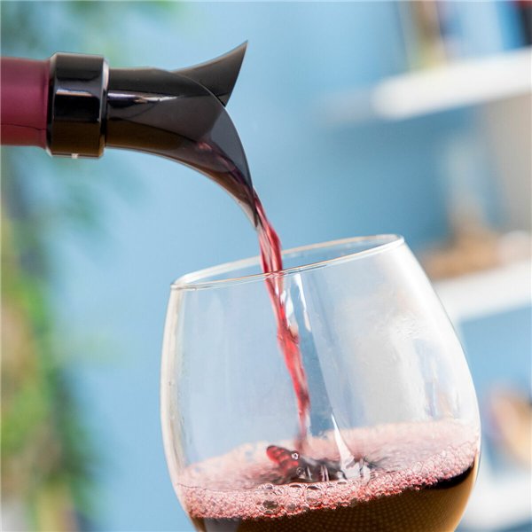 2-in-1 Wine Stopper with Pourer and Aerator Wintopp InnovaGoods