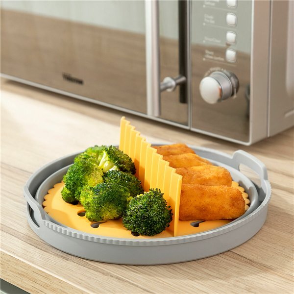 Taittuva silikonikori ilmakeittimelle Flyynner InnovaGoods