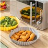 Silicone Baskets with Brush for Air Fryers Mollicon InnovaGoods 2 Units