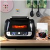 Air Fryer with Grill, Accessories and Recipe Book InnovaGoods Fryinn 12-in-1 6000 Black Steel 3400 W 6 L