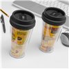 Coffee Cup with Lid and Double Wall
