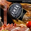Set of Cellar Cured Ham and Ham Holder Delizius Deluxe