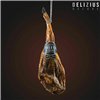 Set of Iberian Acorn-Fed Ham Shoulder and Ham Holder Delizius Deluxe