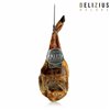 Set of Iberian Acorn-Fed Ham Shoulder and Ham Holder Delizius Deluxe