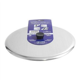 Tortilla flipping lid VR 30 x 30 x 2 cm 27 x 27 x 3 cm Aluminium
