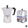 Italian Coffee Pot Quttin Stainless steel Aluminium
