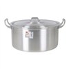 Casserole with lid Aluminium