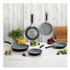 Non-stick frying pan Pyrex Artic Grey Metal Steel