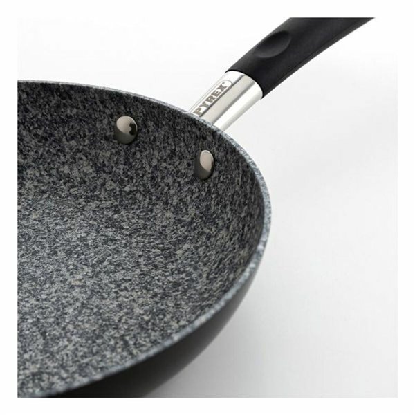 Non-stick frying pan Pyrex Artic Grey Metal Steel